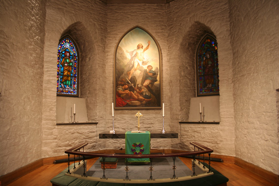 Fil:Birkeland kirke, Nesttun Alterparti.jpg