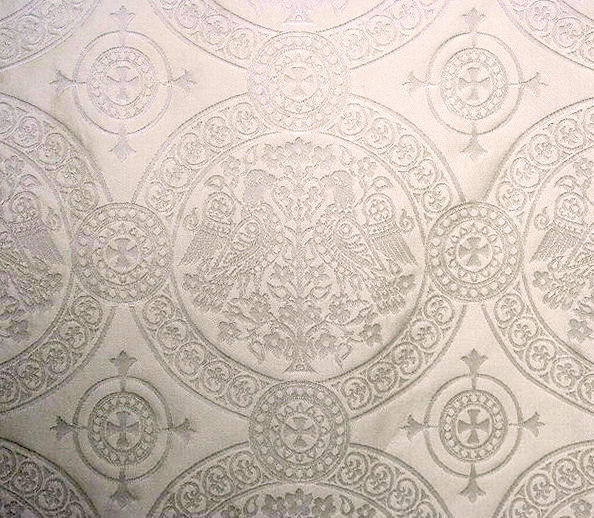 Fil:Dale kyrkje, antependium, stoffet, detalj, AMH 2008.jpg