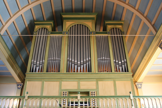 Fil:Fjell kyrkje, Sotra Orgel 2.jpg