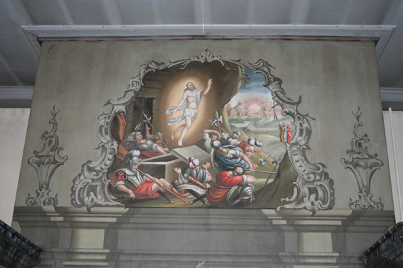 Fil:Kongsberg kirke Veggmaleri.jpg