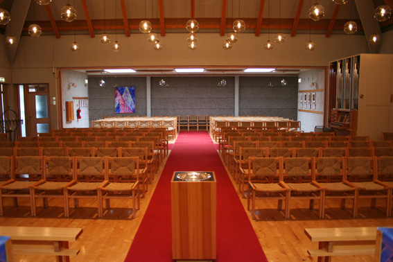 Fil:Landro kyrkje, Vesthordland Kirkerom bakre.jpg