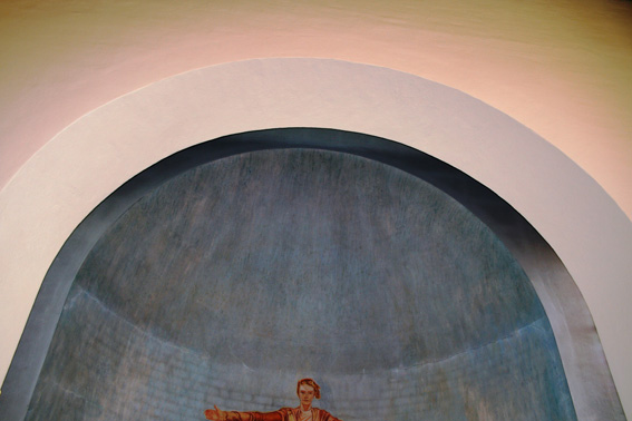 Fil:Lillestrøm kirke Himling over kor.jpg