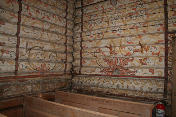 Fil:Lyngdal kirke, Flesberg Veggdetalj 1.jpg