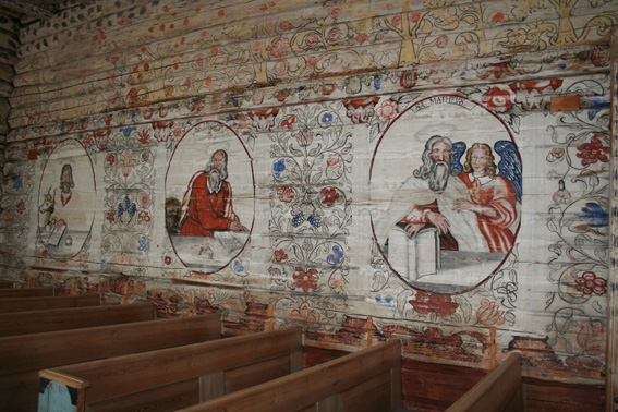 Fil:Lyngdal kirke, Flesberg Veggdetalj 3.jpg