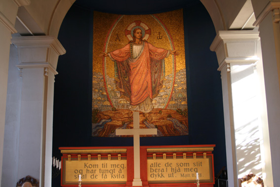 Fil:Stord kyrkje Altertavle 2.jpg