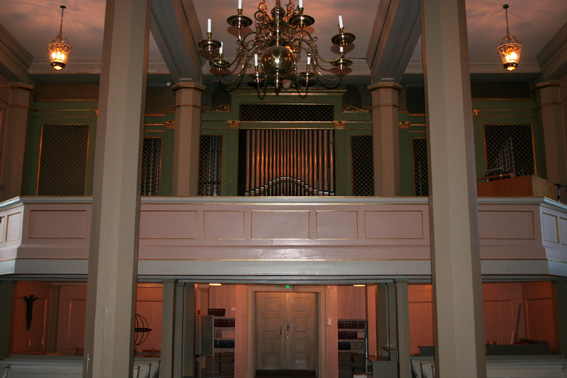 Fil:Strømsø kirke Orgelet1.jpg