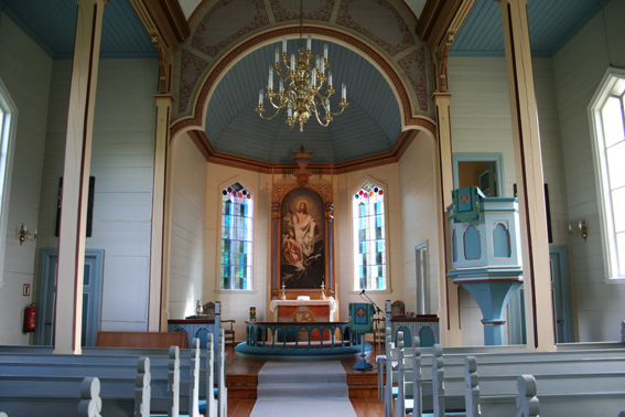 Fil:Tveit kirke, Askøy Koråpning.jpg