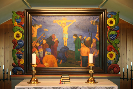 Fil:Uskedalen kyrkje Altertavle.jpg