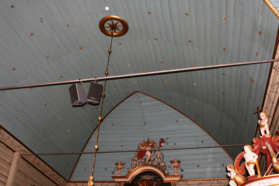 Fil:Vår Frelsers kirke, Drøbak Himling over kor.jpg