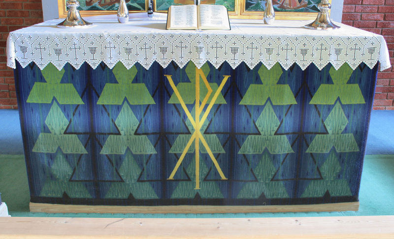 Fil:Ålvik, antependium, AMH 2007.jpg
