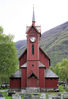 Årdal kyrkje, vestfasade, AMH 2009.jpg