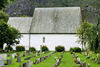 Aurland kyrkje, nordfasade, AMH 2005
