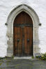 Aurland kyrkje, vestportal, AMH 2005