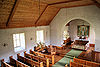 Bergsdalen kyrkje, interiør mot nordaust, AMH 2008