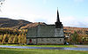 Bergsdalen kyrkje, nordfasade, AMH 2008