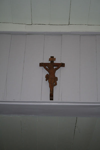 Fil:Bjørke kirke, Nannestad Krusifiks.jpg
