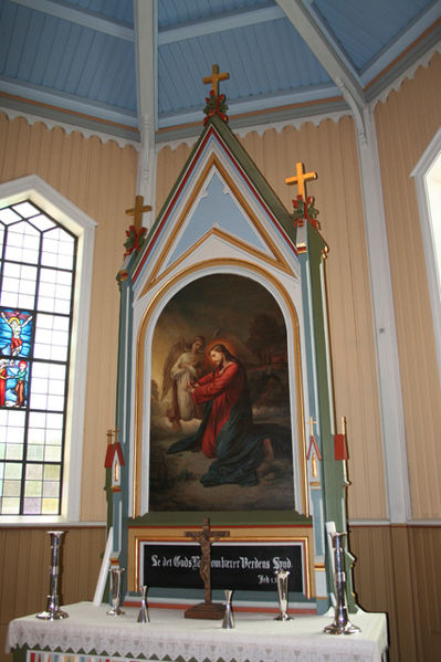 Fil:Blaker kirke Alterbilde.jpg
