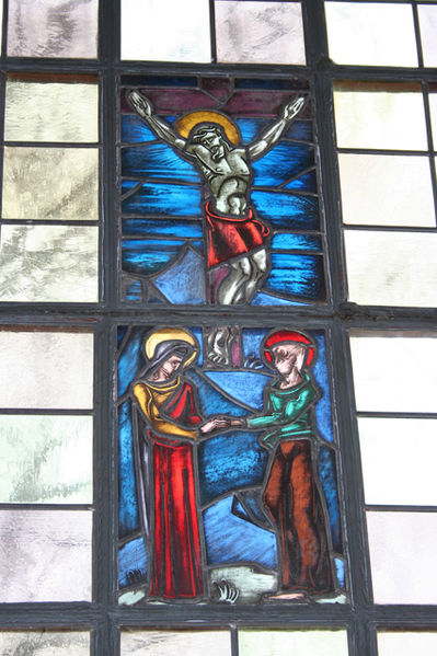 Fil:Blaker kirke Vindusmaleri 2.jpg