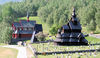 Borgund gl, kyrkjene på Borgund, AMH 2009