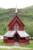 Borgund kyrkje, vestfasade, AMH 2009.jpg
