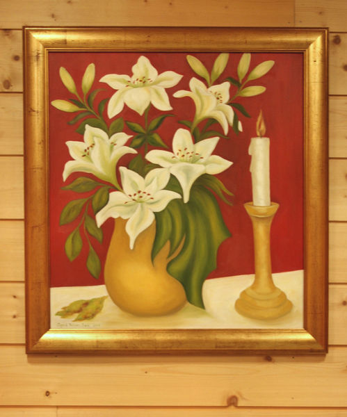 Fil:Eidfjord bårerommet måleri på sørveggen, AMH 2006.jpg