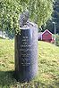 Eidfjord gamle, minnesmerke vest for kyrkjegarden, AMH 2006