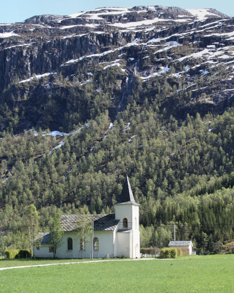 Fil:Eksingedalen, eksteriør frå nordvest, AMH 2008.jpg
