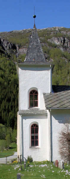 Fil:Eksingedalen, tårn, sørfasade, AMH 2008.jpg