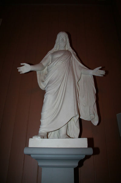 Fil:Fenstad kirke Gammelt alterbilde.jpg