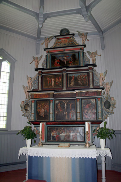 Fil:Fet kirke, Fetsund Alterbilde.jpg