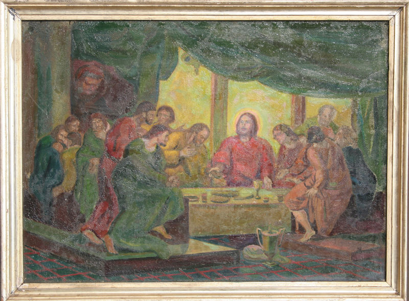 Fil:Fjærland kyrkje, måleri, AMH 2009.jpg