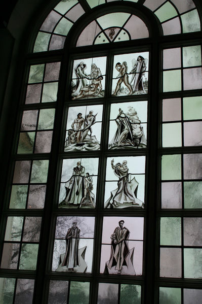 Fil:Gjerdrum kirke Vindus maleri 1.jpg