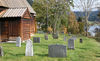 Kaupanger, kyrkjegarden sør for kyrkja, AMH 2009