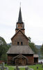 Kaupanger kyrkje, vestfasade, AMH 2009