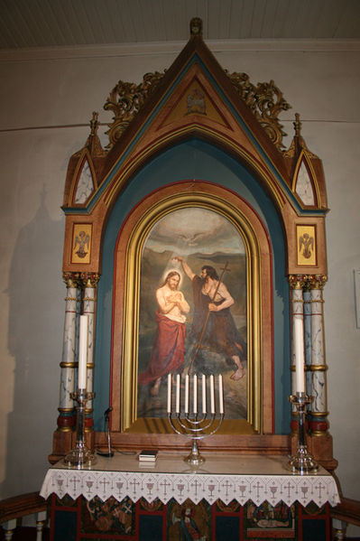 Fil:Kråkstad kirke Alterbilde.jpg