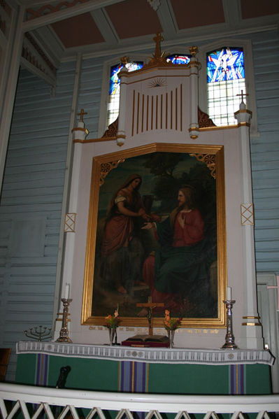 Fil:Nedre eiker kirke Alterbildet 2.jpg
