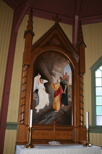 Fil:Nore kirke, Norefjord Alterbildet.jpg