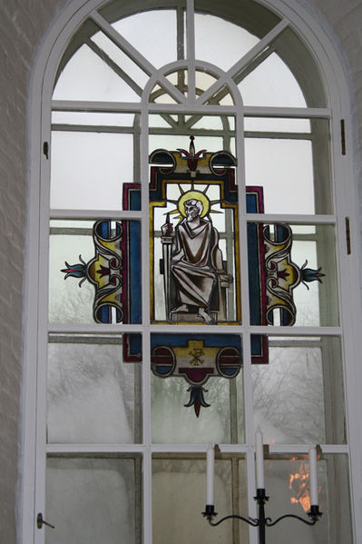 Fil:Rokke kirke Vindusmaleri 1.jpg