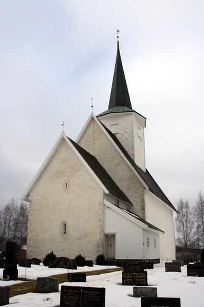 Fil:Sørum kirke, Sørum Fasade 3.jpg