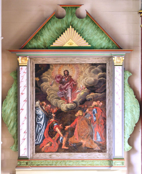 Fil:Strandebarm, altartavle 2, AMH 2006.jpg