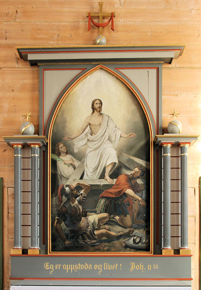 Fil:Tjugum kyrkje, altartavle, AMH 2013.JPG