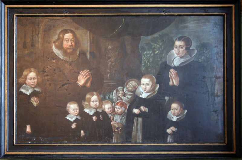 Fil:Ulvik, måleri prestefamilie, AMH 2006.jpg
