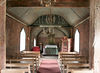 Undredal kyrkje, interiør mot aust, AMH 2011