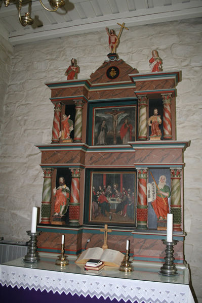 Fil:Våler kirke, Østfold Alterbilde.jpg